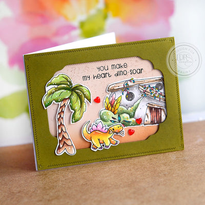 Cute love you card using
