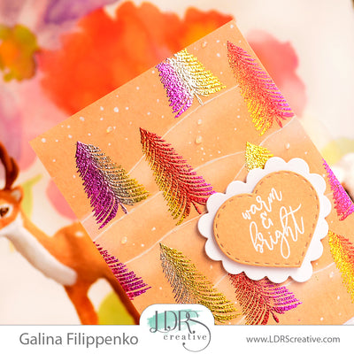 Foiled stamped images