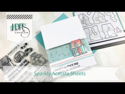 Sparkly Acetate Sheets