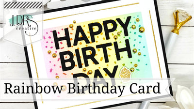Rainbow Birthday Card