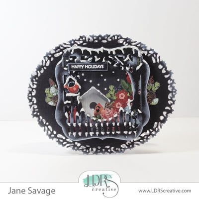 A Snowy Garden Gateway!