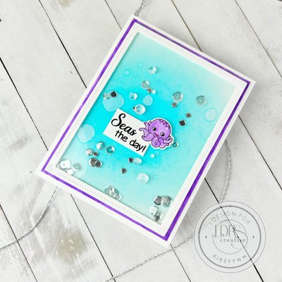 Hawaiian Vacation Shaker Card