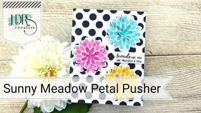 Polka Dot Sunny Meadow Card