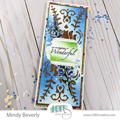 Garden's Edge Floral Card