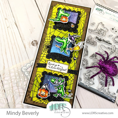 Spook Ya Later Alligator Card