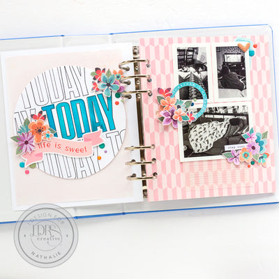 TODAY LIFE IS SWEET - 6x8 Spread | Nathalie DeSousa
