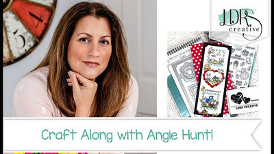 Craft Along with Angie Hunt - Barnyard Bunnies Slim Line Card!