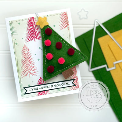 Beyond the Card: Felt Ornament