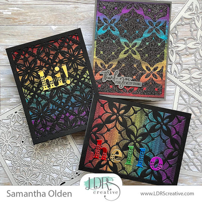 Shiny, Sparkly Modern Geometric Cover Plates