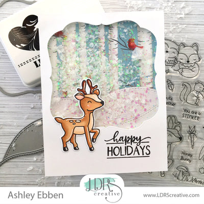 Holiday Deer Shaker