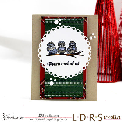A quick Country Christmas card in no time!