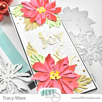 Slim Line Poinsettia Joy