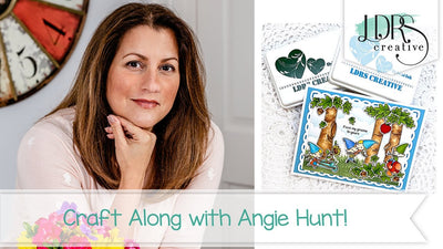 Craft Along with Angie Hunt- You Gnome how I love scene building!
