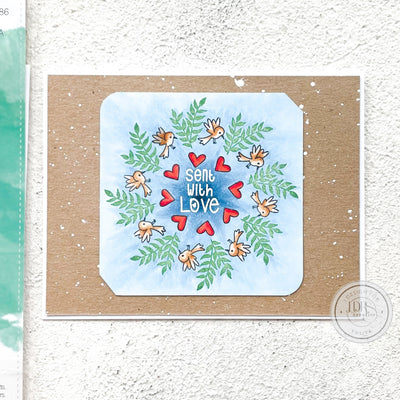 Sent With Love Pirouette card