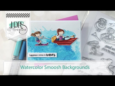 Watercolor Smoosh Background