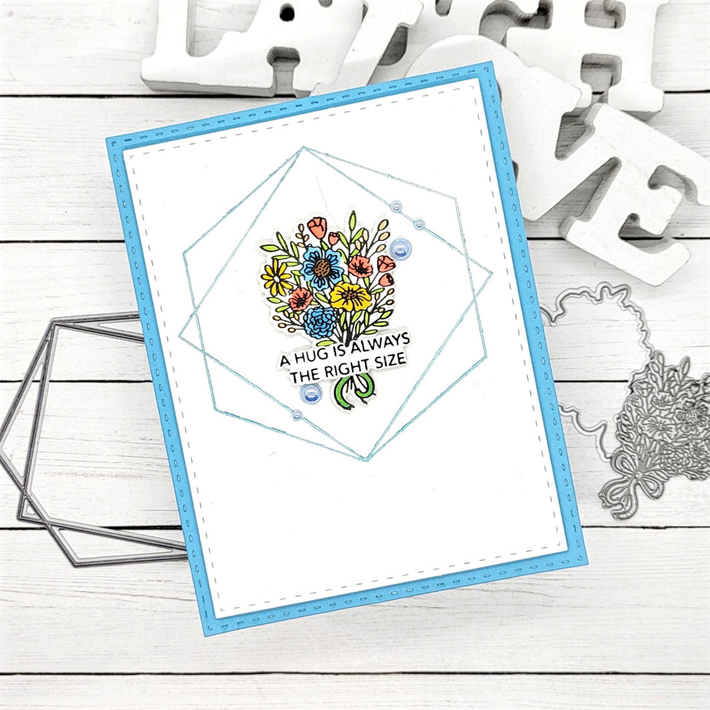Fleurs Petite - Mixed Bouquet Impress-ion Press + Foil Plate