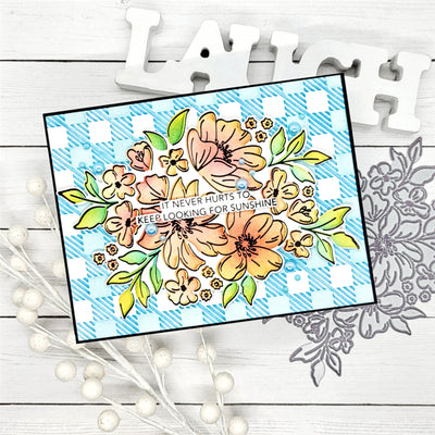 Sweetheart Floral Impress-ion Press + Foil Plate