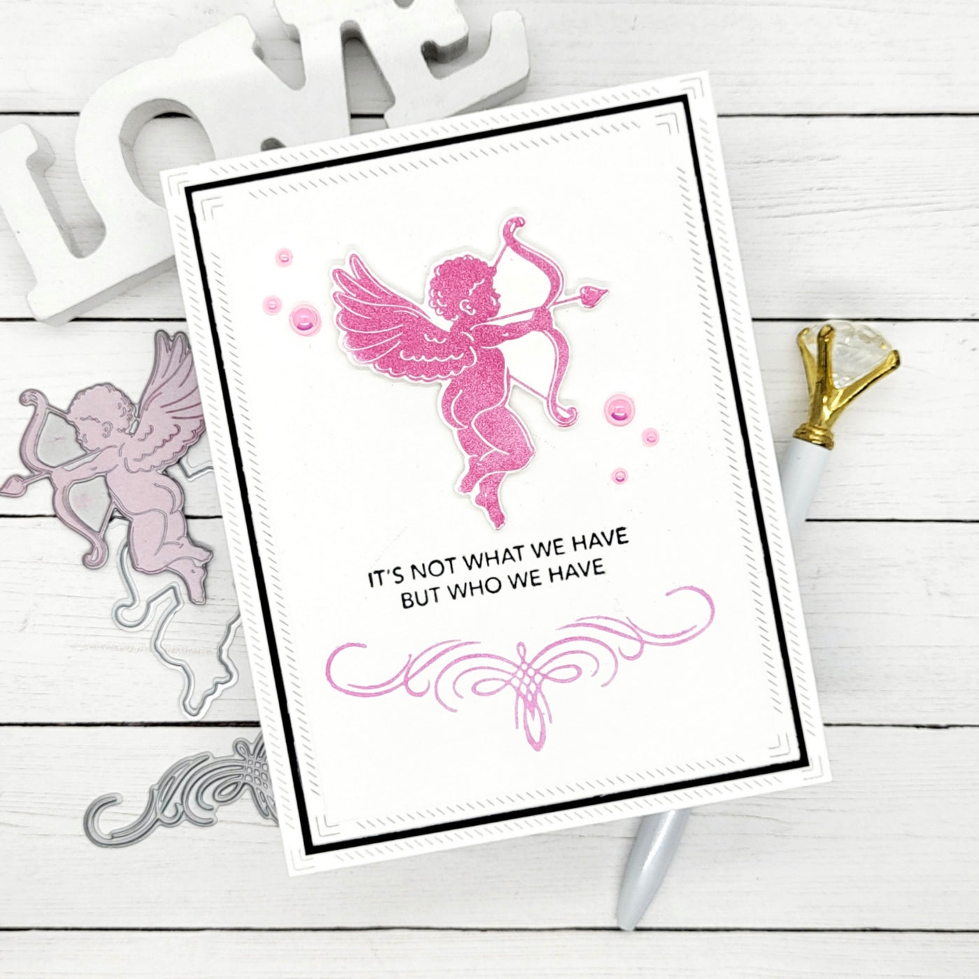 Love & Friendship CLASSIC WINNIE THE POOH Sentiments Impress-ion Press + Foil Plates