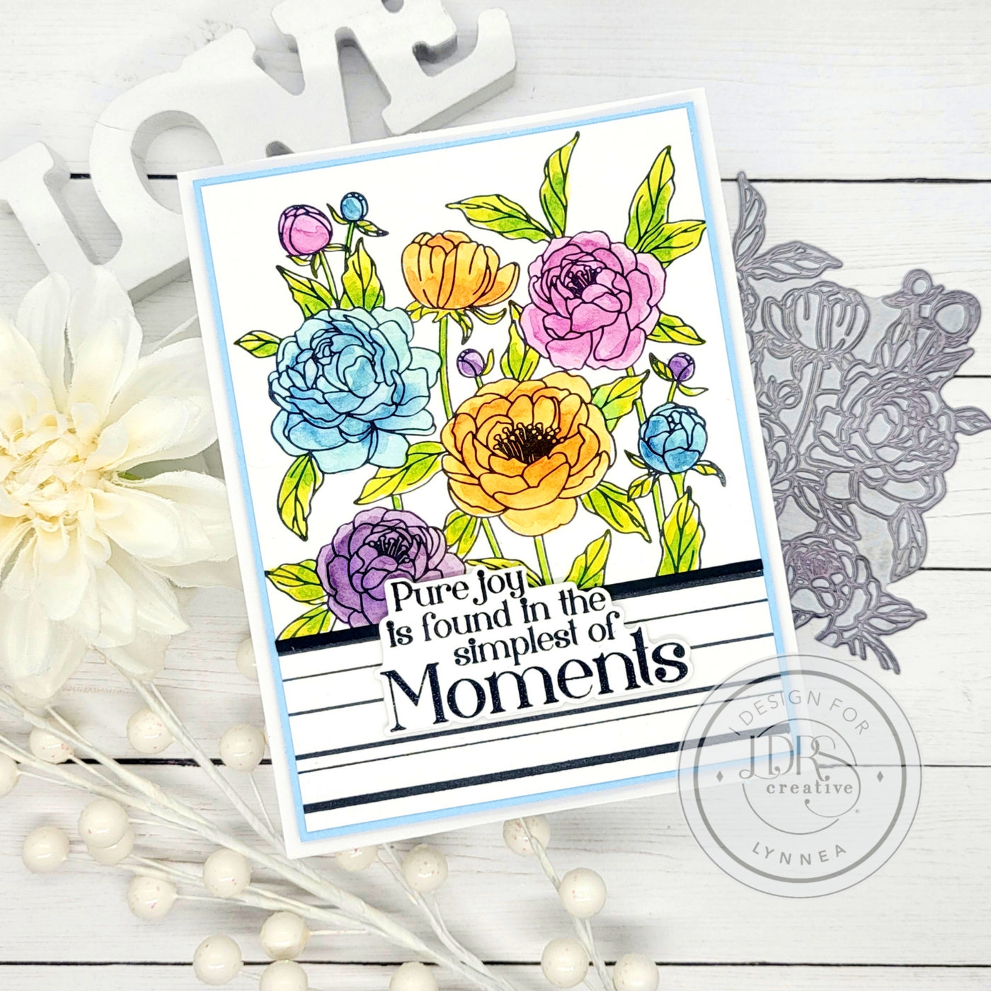 Peony Impress-ion Press + Foil Plate