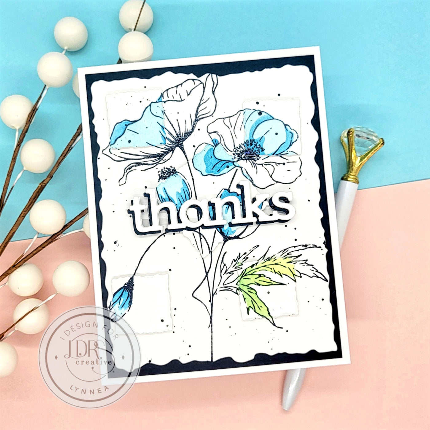 Delicate Stems 6x6 Stamps
