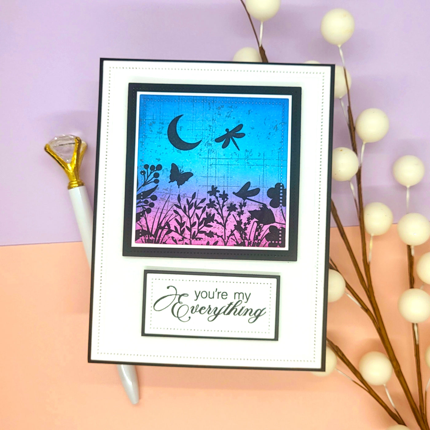 Sillhouettes Collage and Texturize It II Stamps Bundle