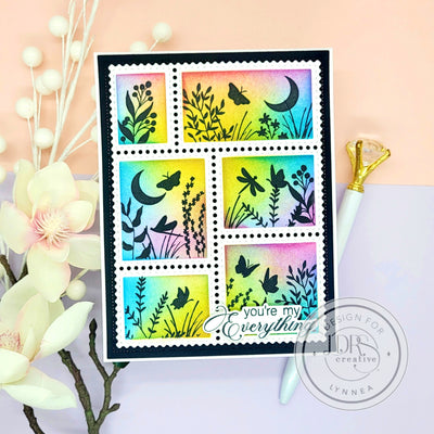 Sillhouettes Collage and Texturize It II Stamps Bundle