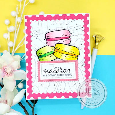 Macarons Stamps and Coordinating Dies Bundle