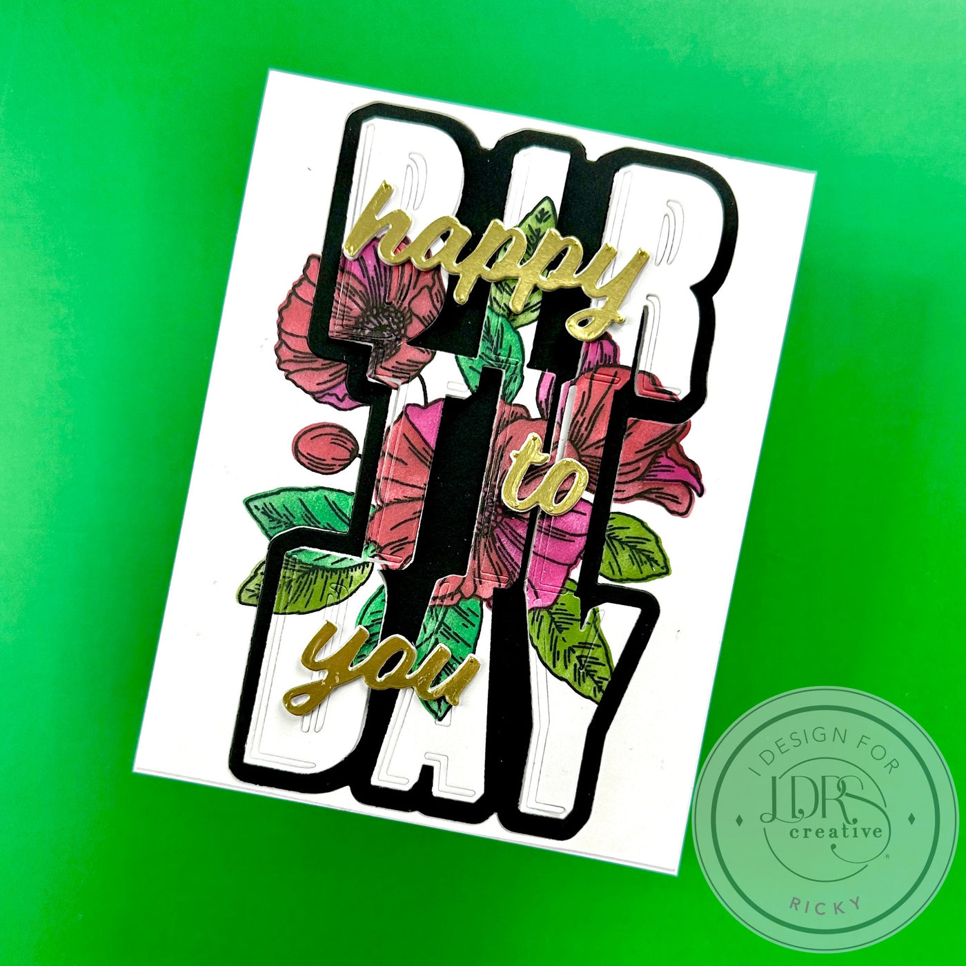 Poppy Posy Layering Stencils - 4 Pack