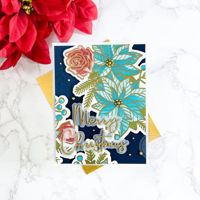 Winter Bouquet Layering Stencils - 4 Pack