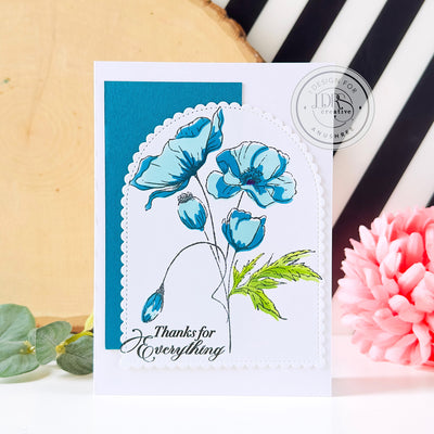 Delicate Stems 6x6 Stamps
