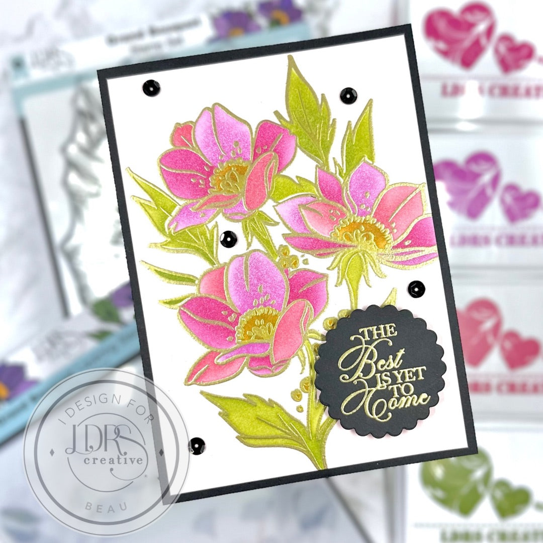 Grand Bouquet Stamps and Layering Stencils Bundle