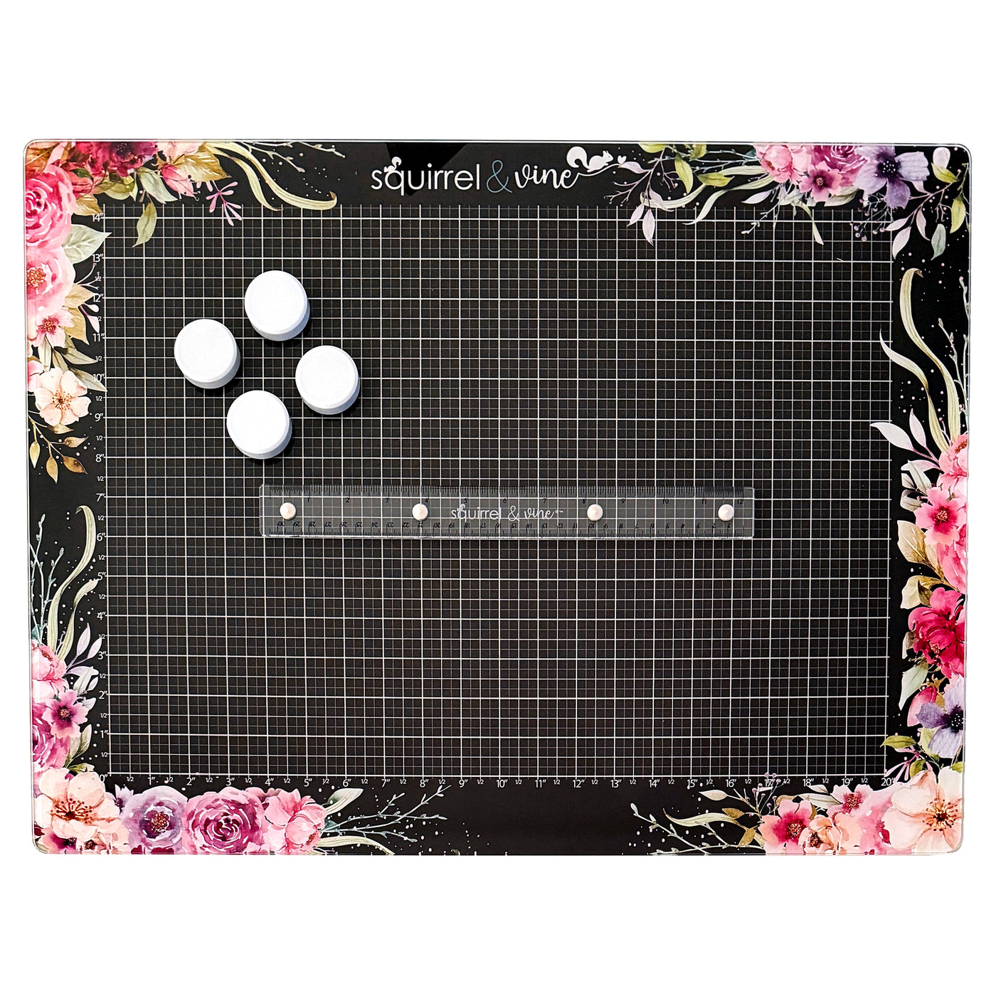 Onyx Luxe Magnetic Glass Craft Mat Bundle