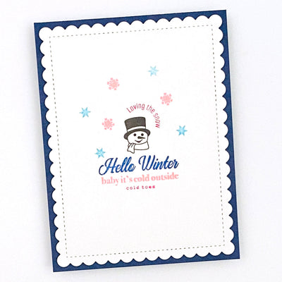 Sweater Weather Collage Stamps Bundle