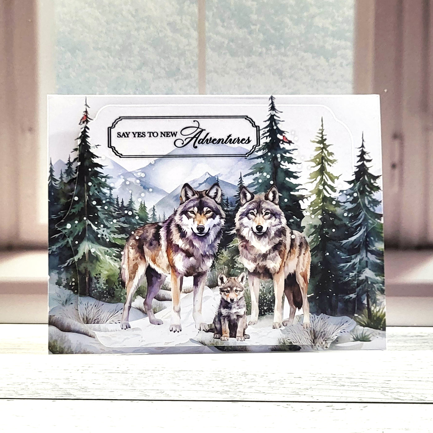 Wildwood Sentiment Frame & Tag Dies