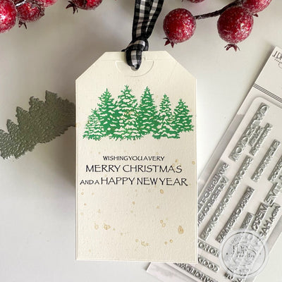 Evergreen Row Impress-ion Press + Foil Plate