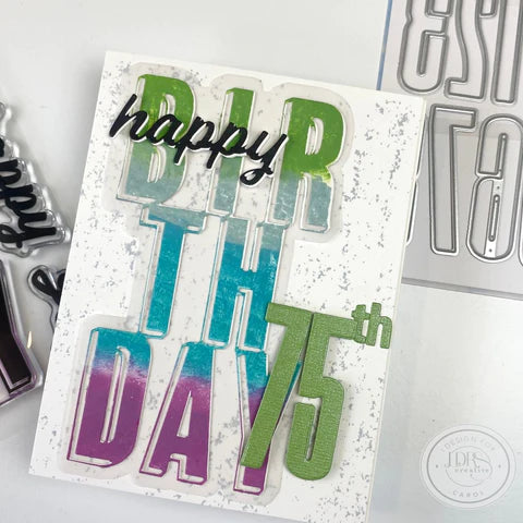 Big Word - Birthday Stamps and Dies Bundle