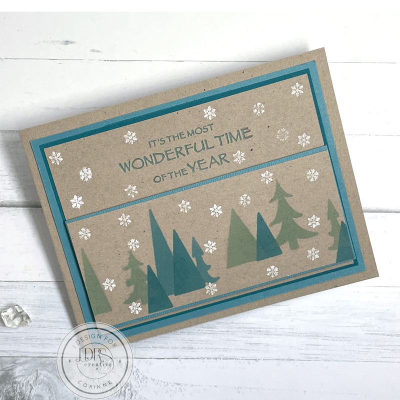 Through the Trees Slimline Layering Stencils - 3 Pack