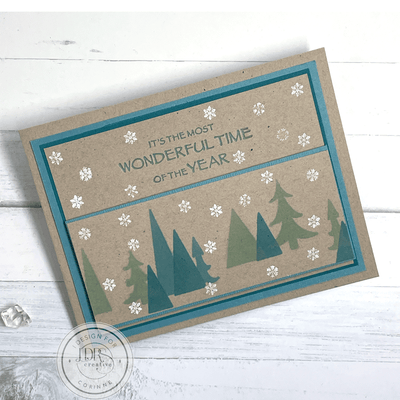 Through the Trees Slimline Layering Stencils - 3 Pack