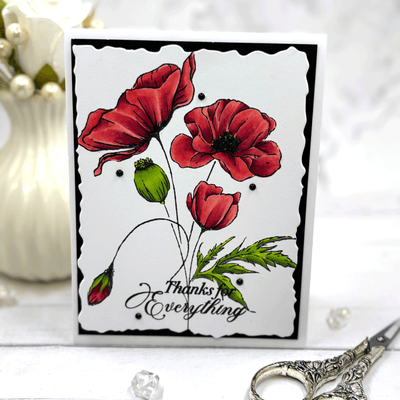 Delicate Stems 6x6 Stamps