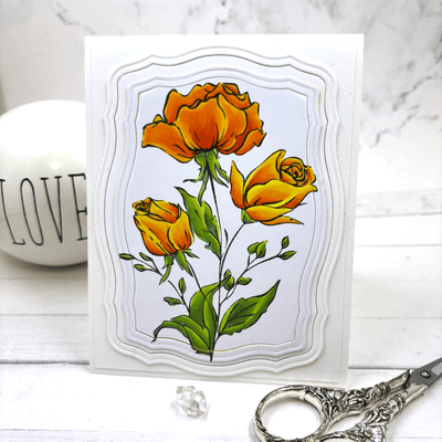 Scored Arched Rectangle Dies