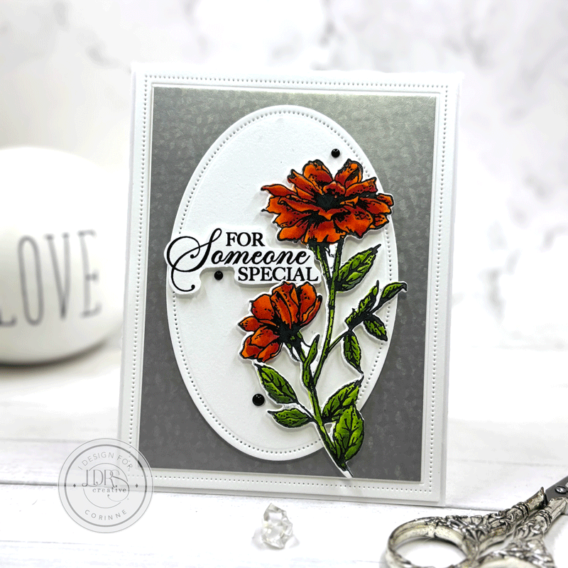 Victorian Petals Impress-ion Press + Foil Plate, Coordinating Die, and Layering Stencils Bundle