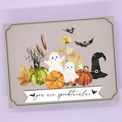 Cozy Halloween Card Kit
