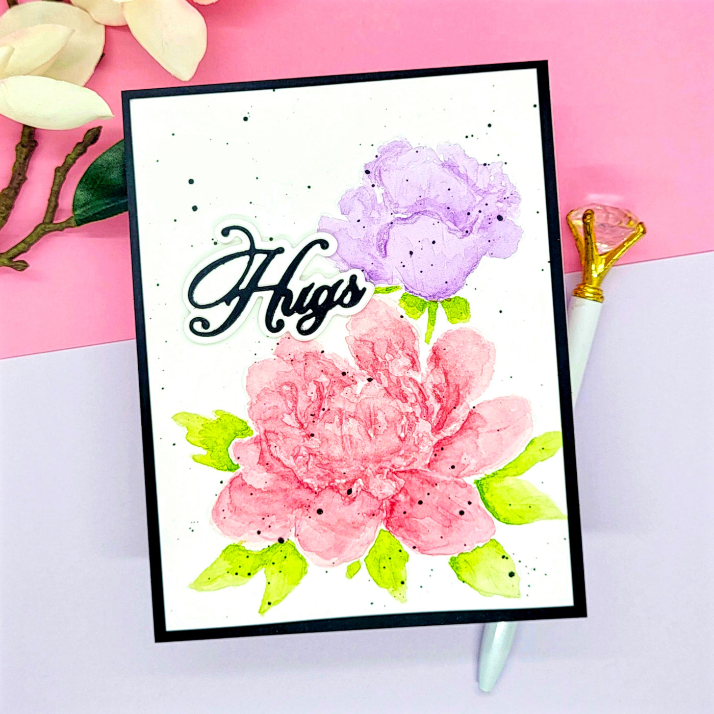 Tufted Petals 3D Embossing Folder