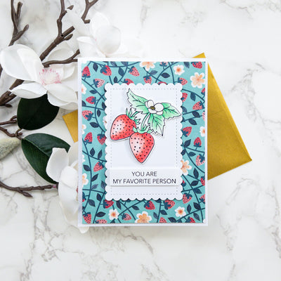 Thoughts of You Sentiments Impress-ion Press + Foil Plates