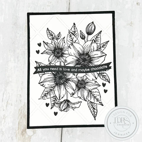 Clematis Impress-ion Press + Foil Plate