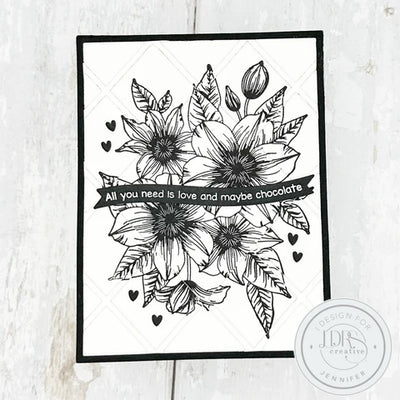 Clematis Impress-ion Press + Foil Plate