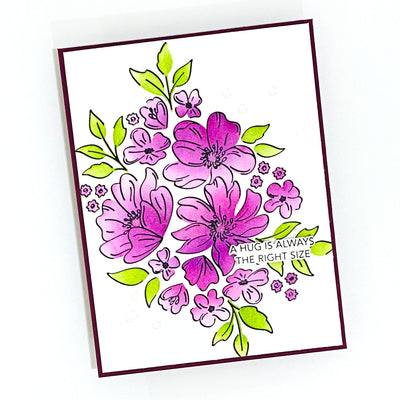Sweetheart Floral Impress-ion Press + Foil Plate