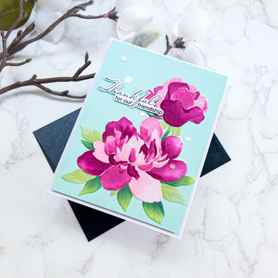 Tufted Petals 3D Embossing Folder