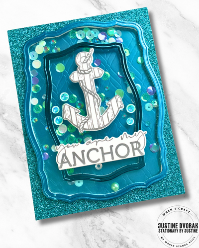 You Are My Anchor Impress-ion Press + Foil Plates and Coordinating Dies Bundle