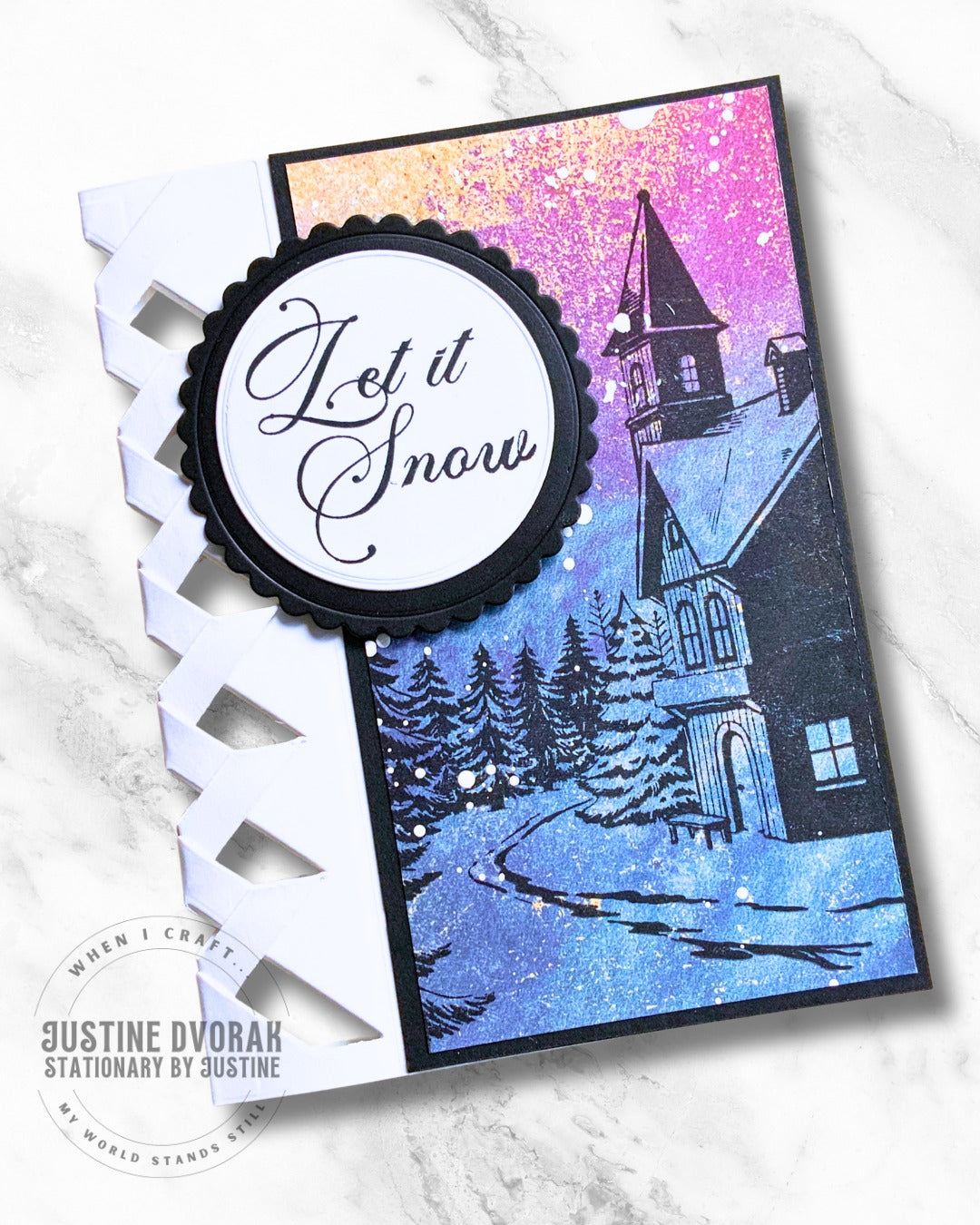 Country Road 5x7 Stamps